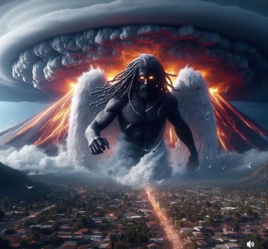 Peut être une image de 1 personne et tornade